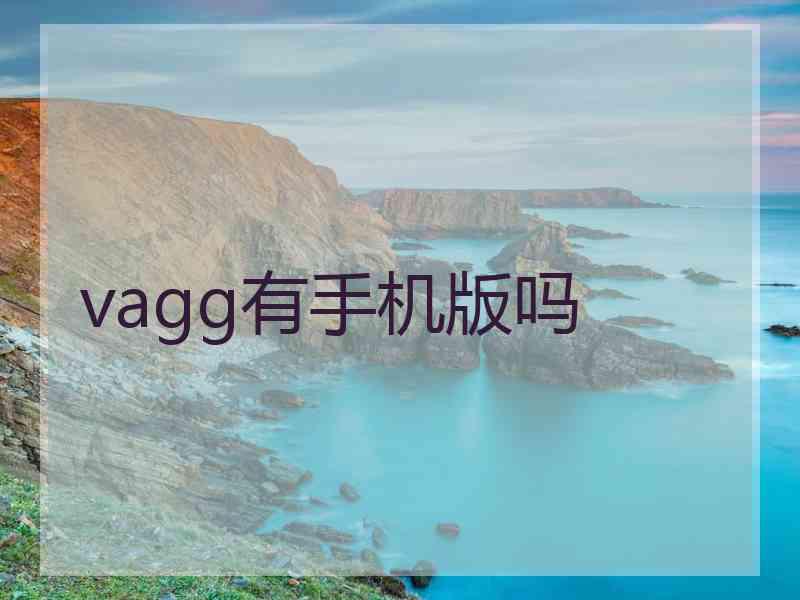 vagg有手机版吗