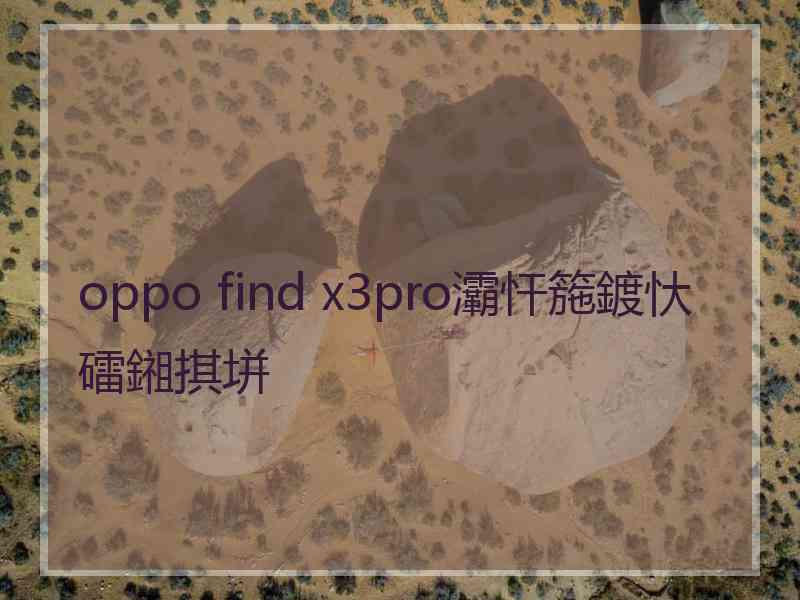 oppo find x3pro灞忓箷鍍忕礌鎺掑垪