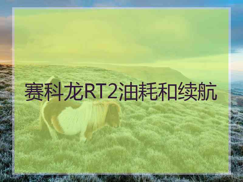 赛科龙RT2油耗和续航