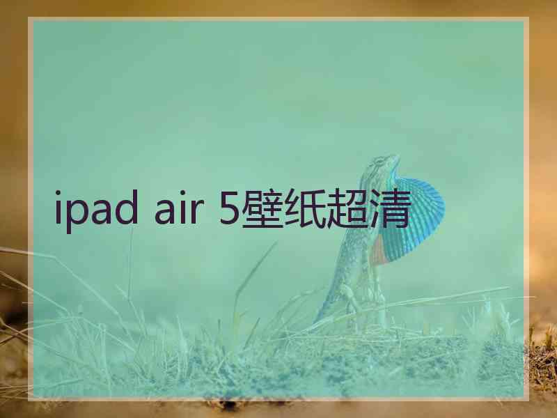 ipad air 5壁纸超清