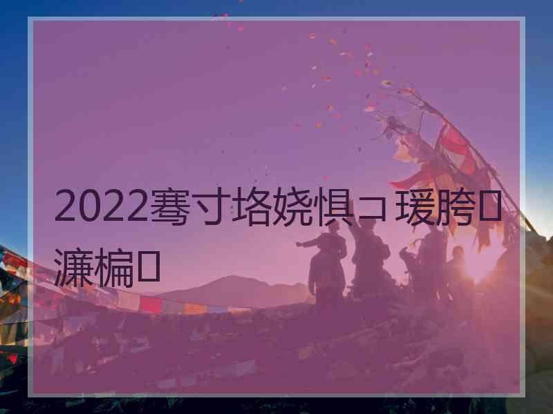 2022骞寸垎娆惧コ瑗胯濂楄