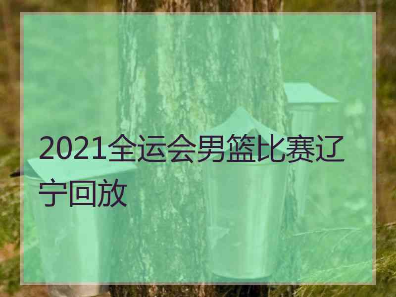 2021全运会男篮比赛辽宁回放