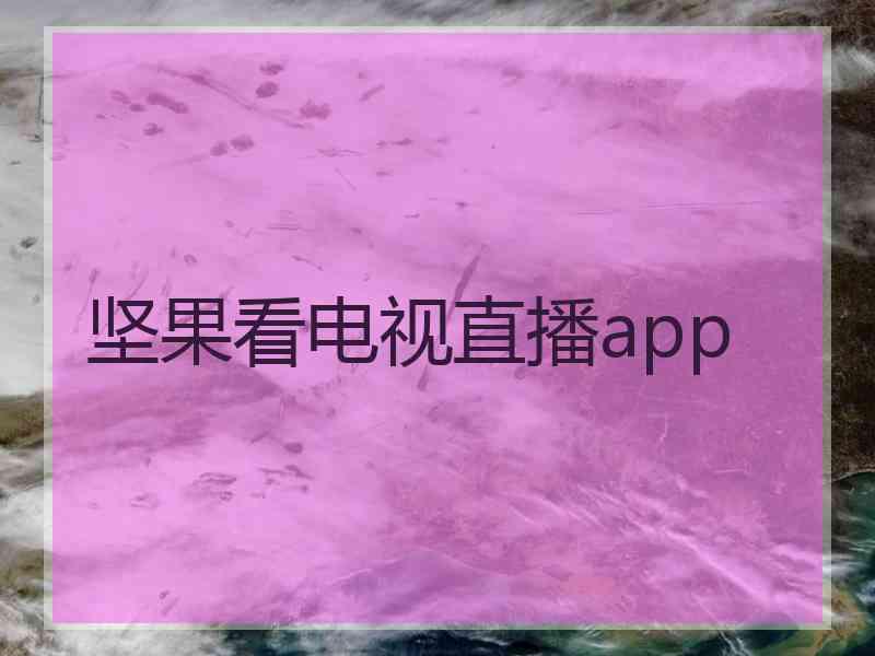 坚果看电视直播app