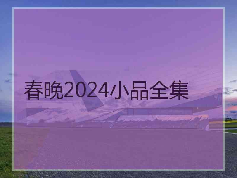 春晚2024小品全集