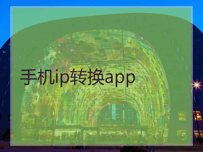 手机ip转换app