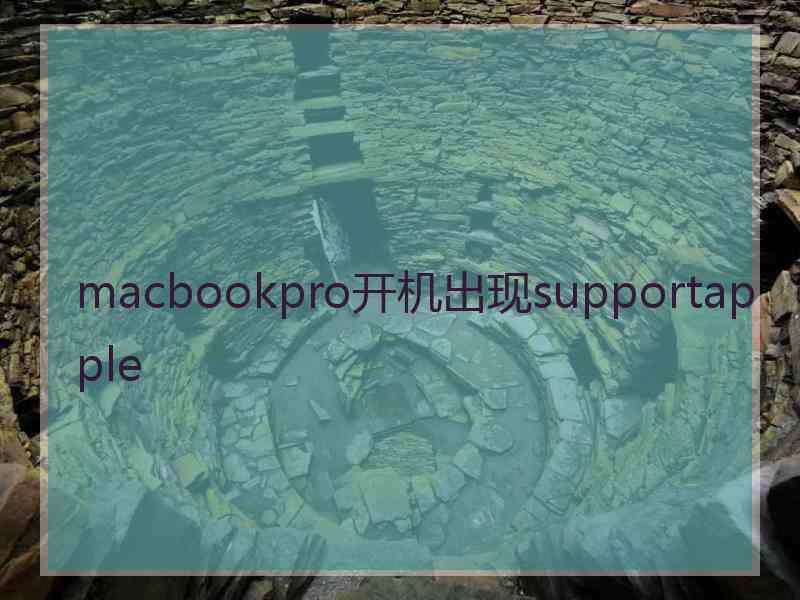 macbookpro开机出现supportapple