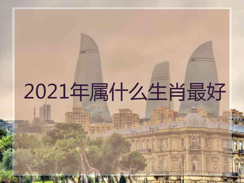 2021年属什么生肖最好