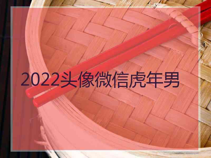 2022头像微信虎年男