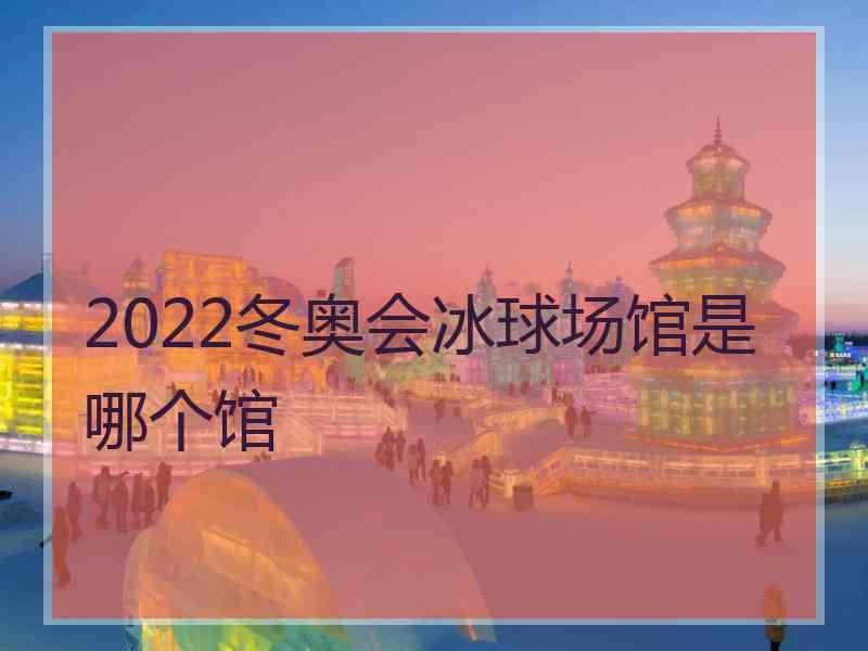 2022冬奥会冰球场馆是哪个馆