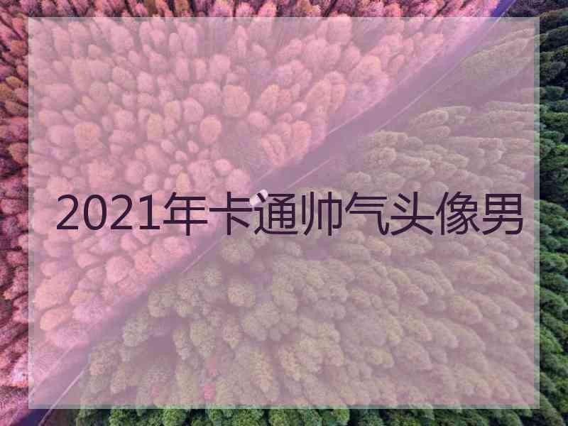 2021年卡通帅气头像男