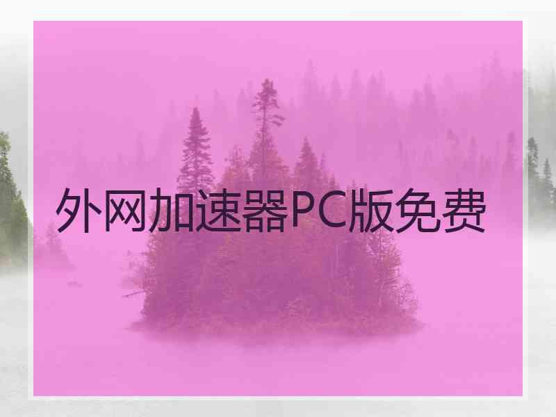 外网加速器PC版免费