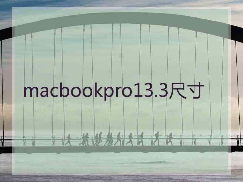 macbookpro13.3尺寸