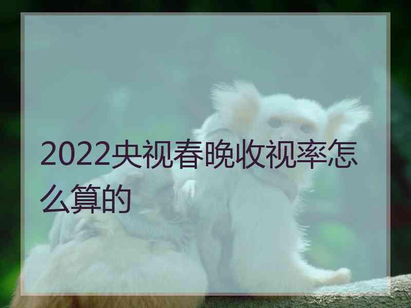 2022央视春晚收视率怎么算的