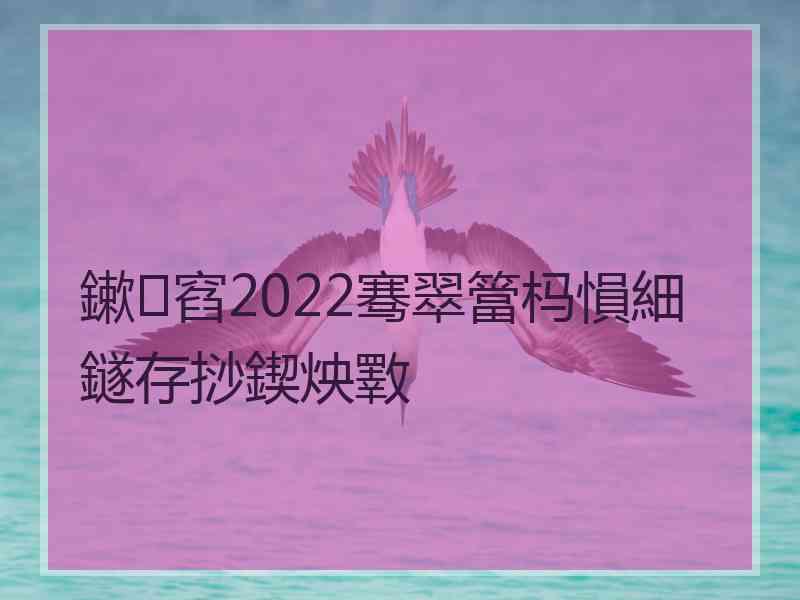 鏉窞2022骞翠簹杩愪細鐩存挱鍥炴斁