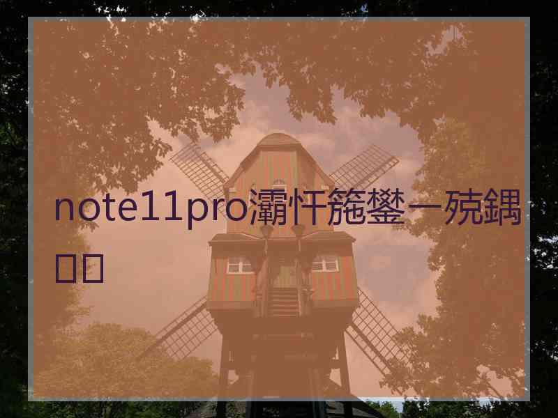 note11pro灞忓箷鐢ㄧ殑鍝