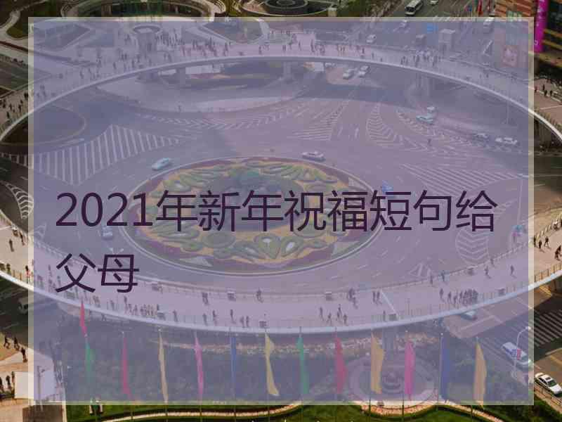 2021年新年祝福短句给父母