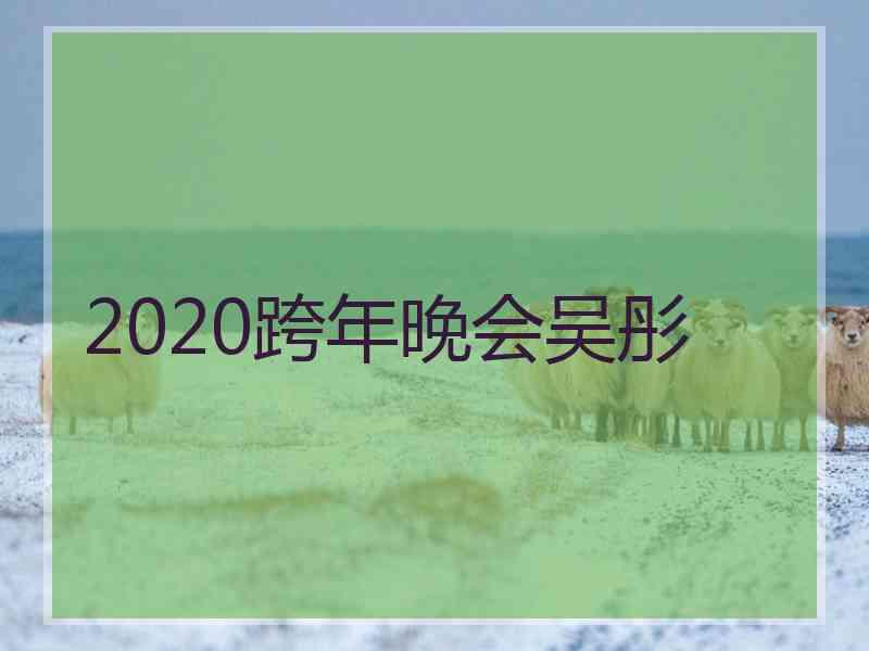 2020跨年晚会吴彤