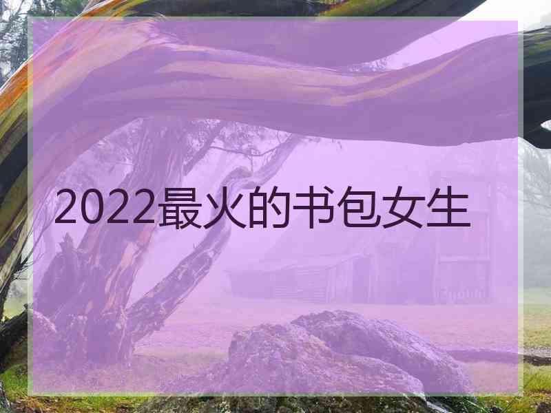 2022最火的书包女生