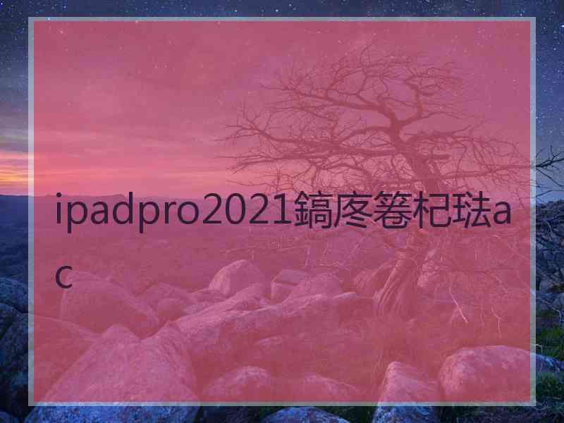 ipadpro2021鎬庝箞杞琺ac