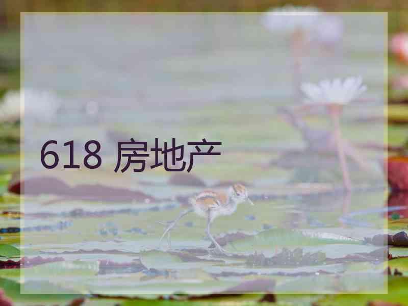 618 房地产