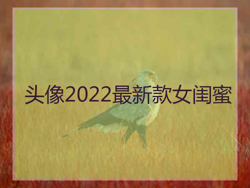 头像2022最新款女闺蜜