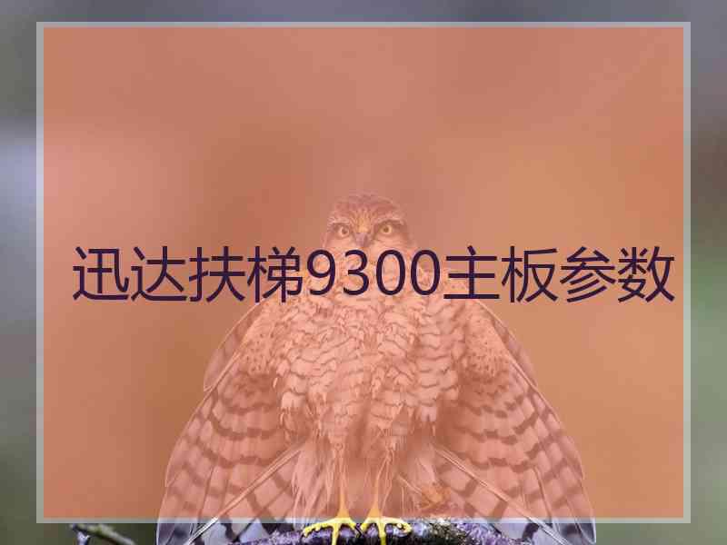 迅达扶梯9300主板参数