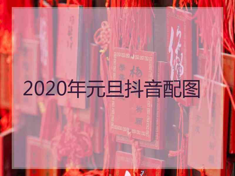 2020年元旦抖音配图