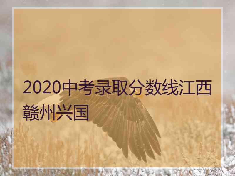 2020中考录取分数线江西赣州兴国