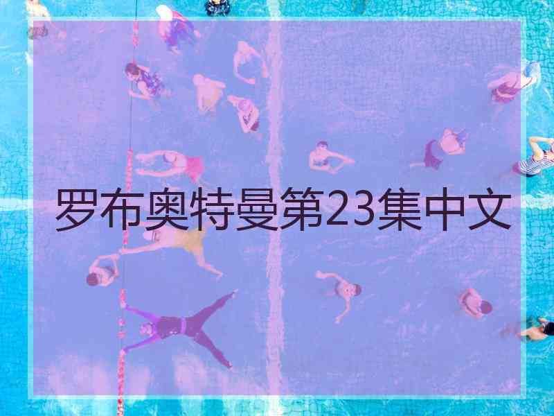 罗布奥特曼第23集中文