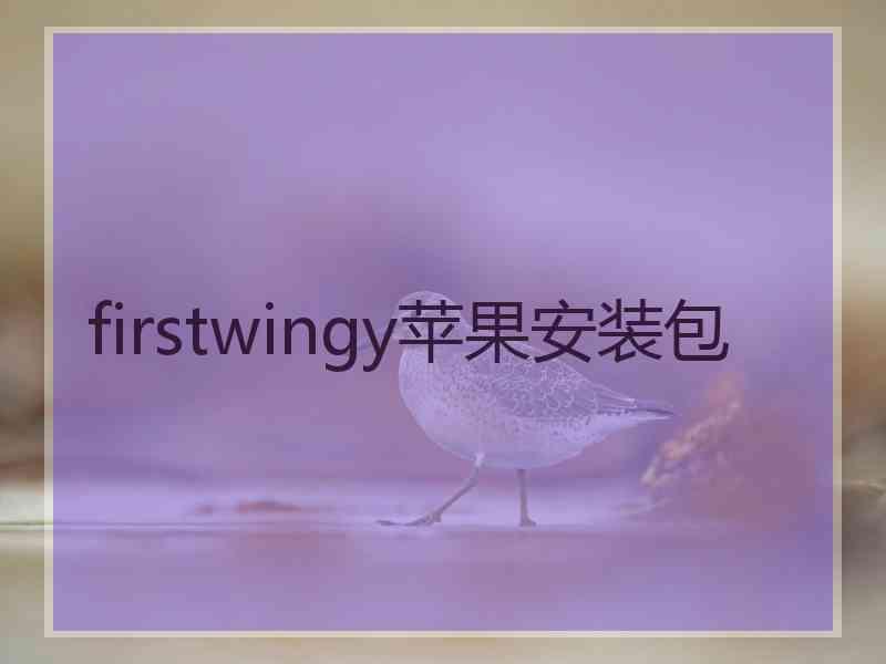 firstwingy苹果安装包