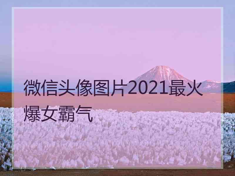 微信头像图片2021最火爆女霸气