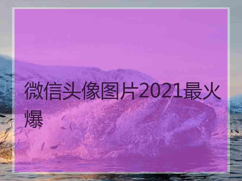 微信头像图片2021最火爆