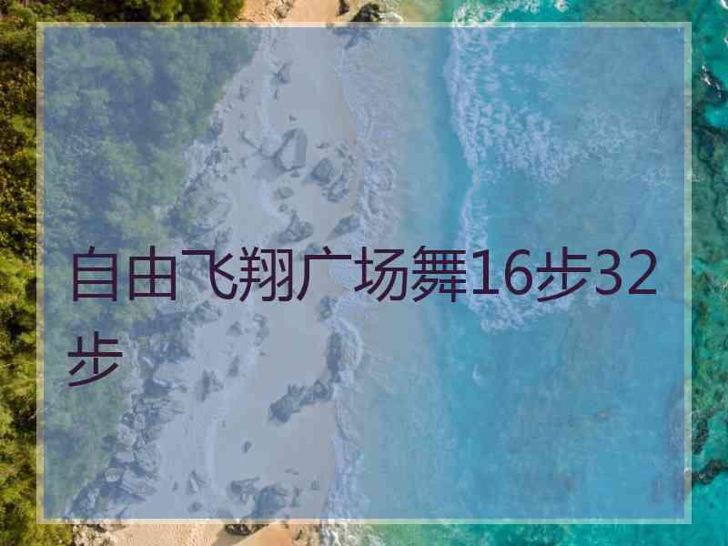 自由飞翔广场舞16步32步