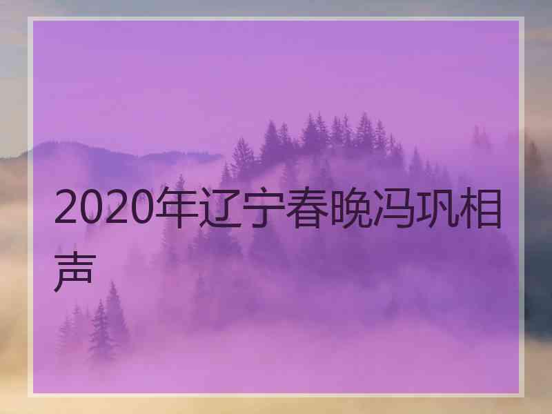 2020年辽宁春晚冯巩相声