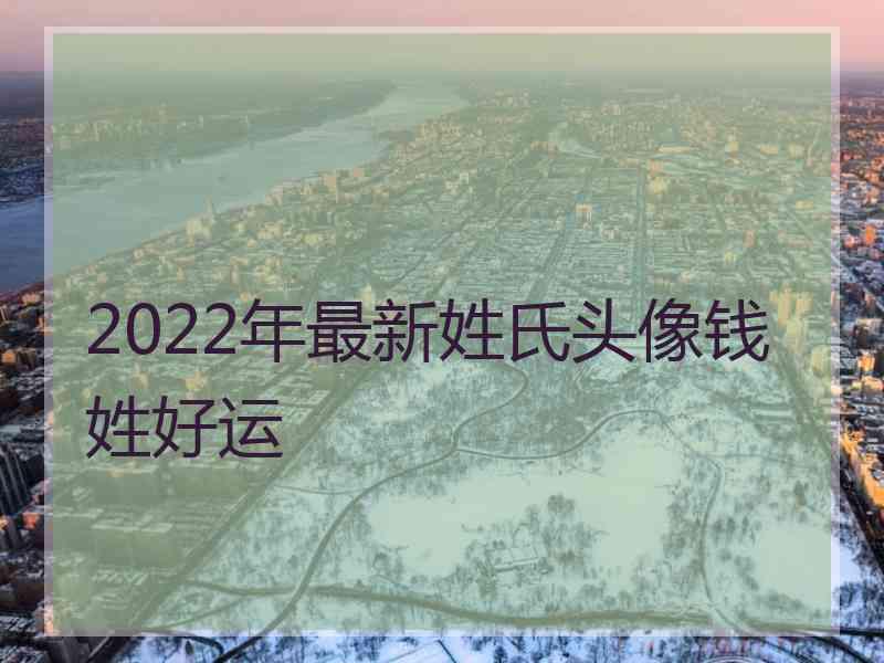 2022年最新姓氏头像钱姓好运