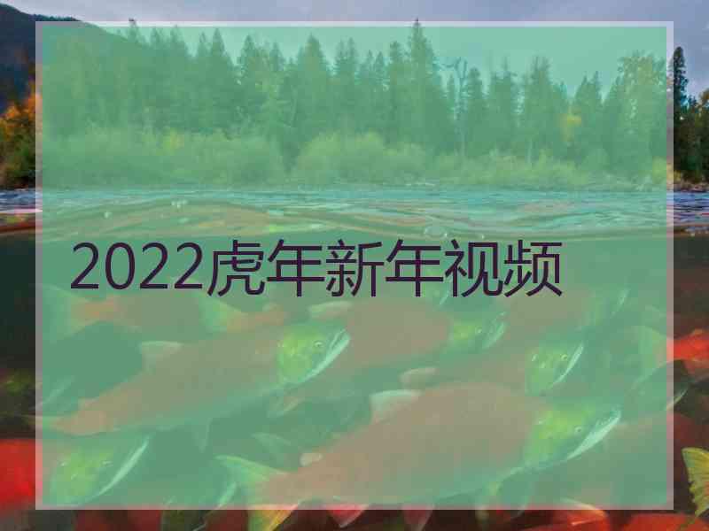 2022虎年新年视频