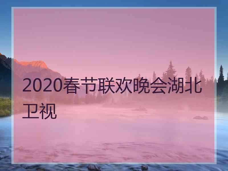 2020春节联欢晚会湖北卫视