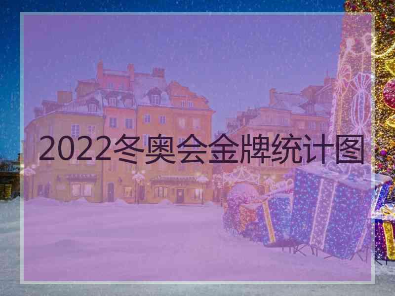 2022冬奥会金牌统计图