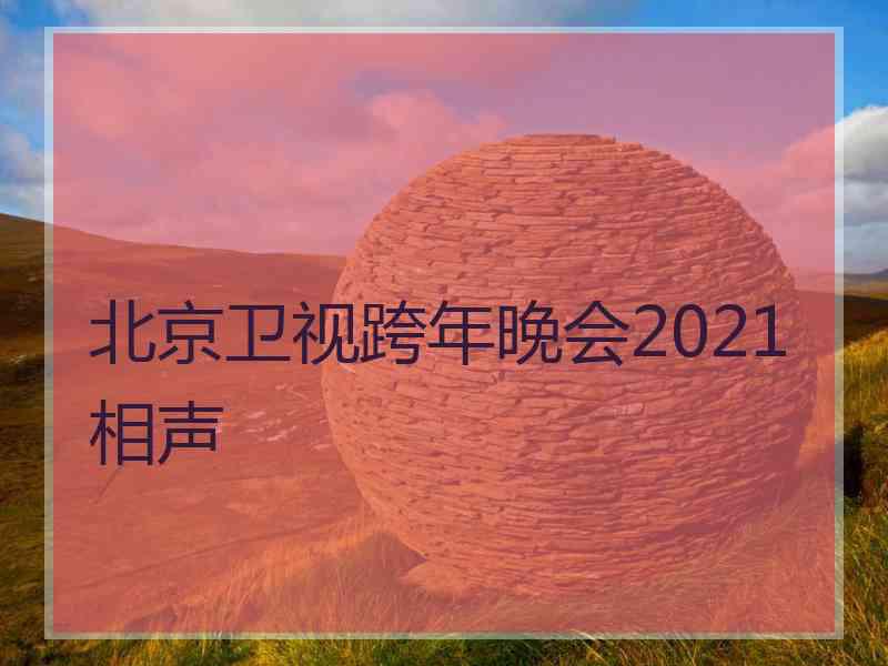 北京卫视跨年晚会2021相声