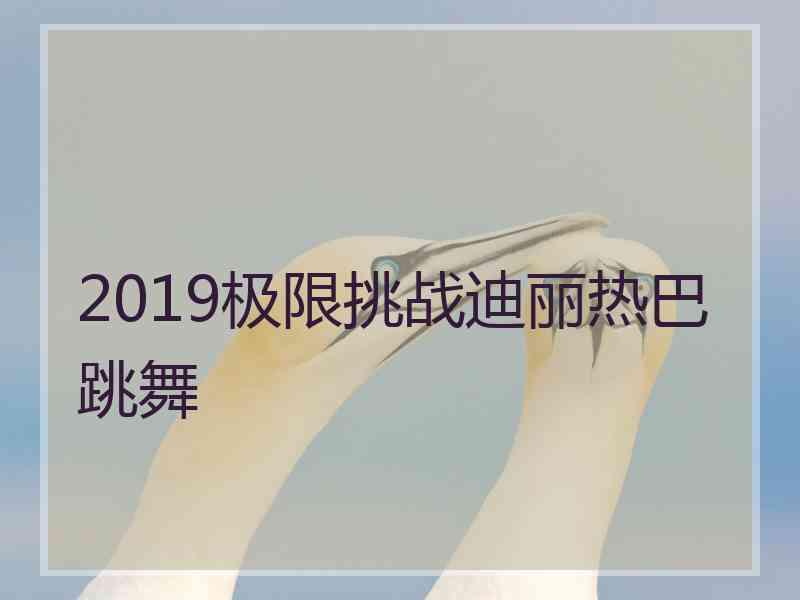 2019极限挑战迪丽热巴跳舞