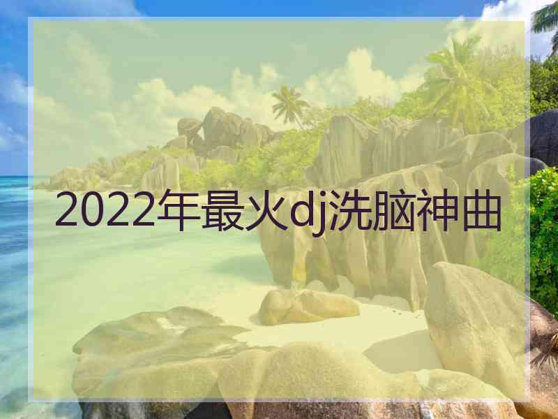 2022年最火dj洗脑神曲