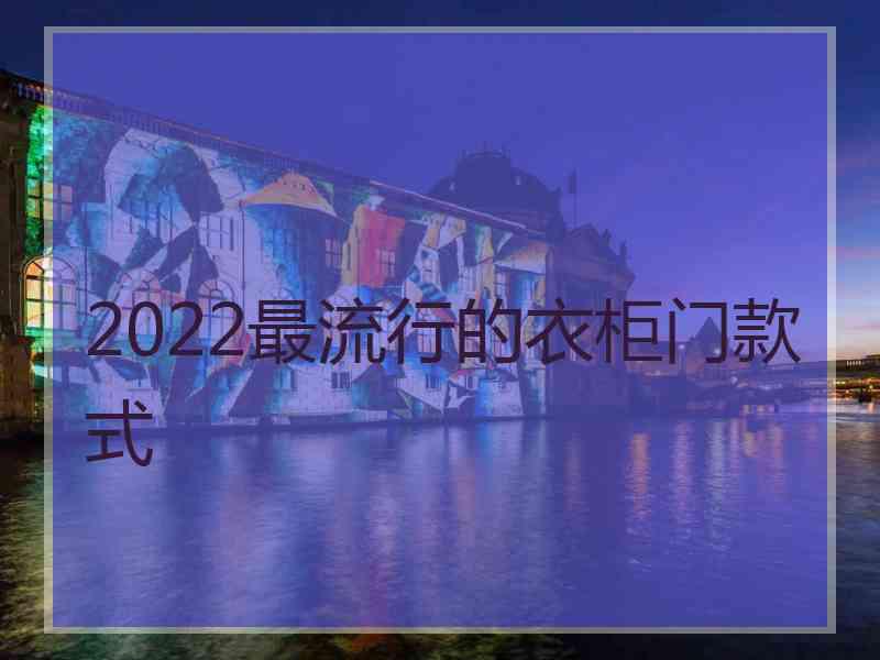 2022最流行的衣柜门款式