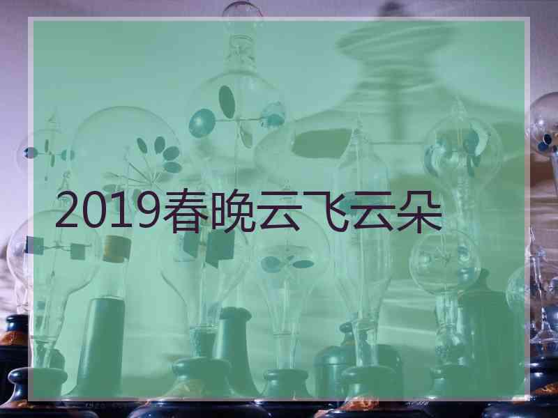 2019春晚云飞云朵