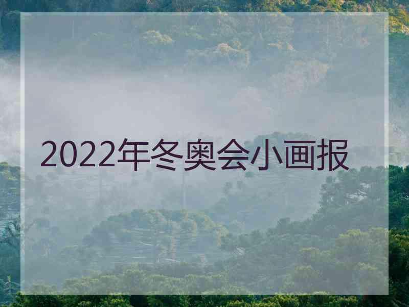 2022年冬奥会小画报