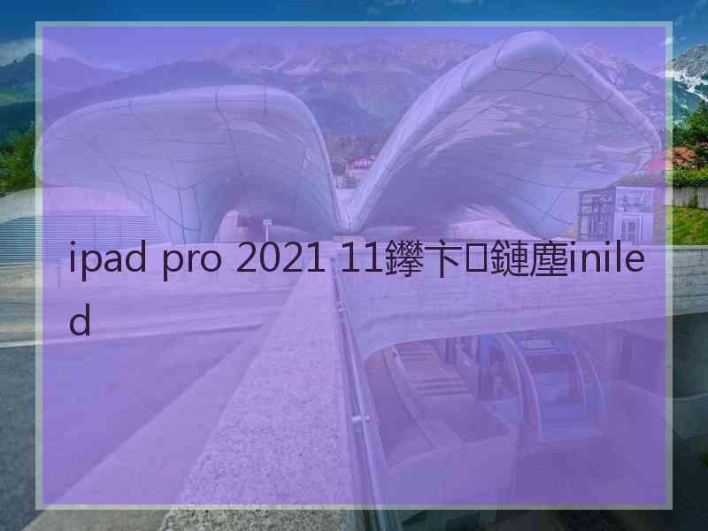 ipad pro 2021 11鑻卞鏈塵iniled