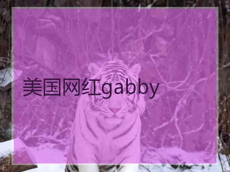 美国网红gabby