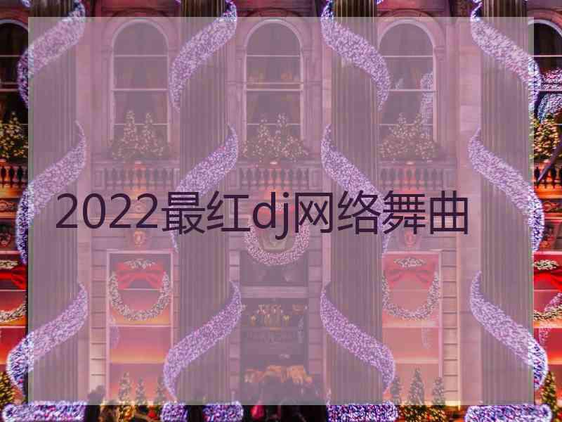 2022最红dj网络舞曲