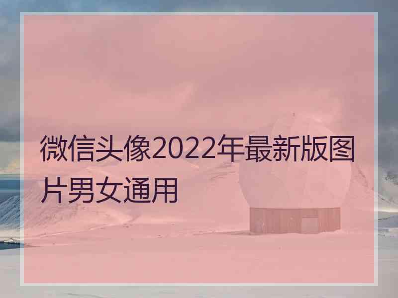 微信头像2022年最新版图片男女通用