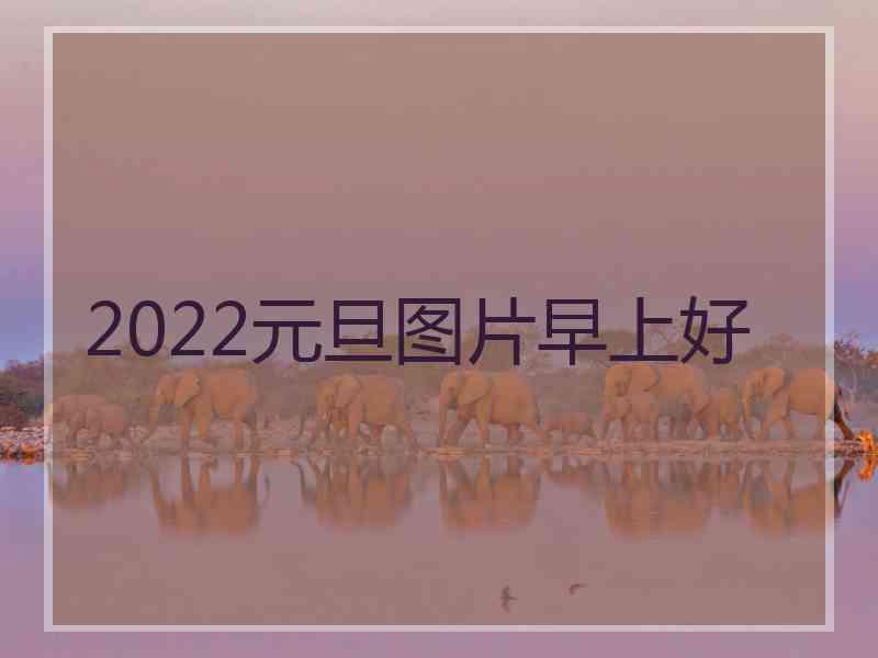 2022元旦图片早上好