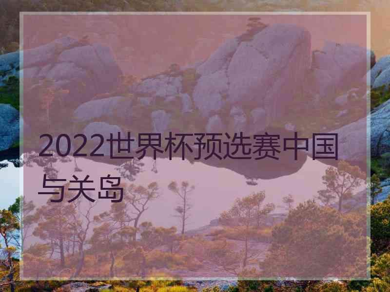 2022世界杯预选赛中国与关岛